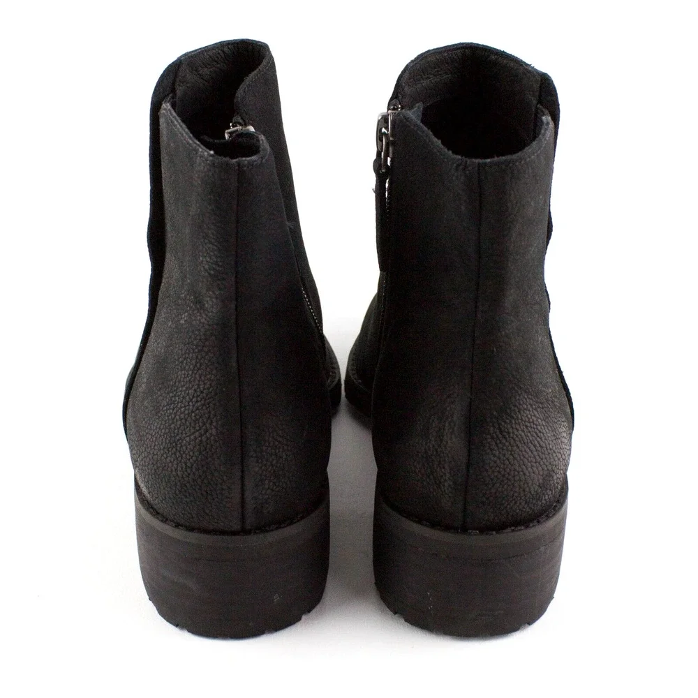 Caslon Ollie Water Resistant Nubuck Leather Ankle Boots Womens SIZE 6.5 - Picture 4 of 5